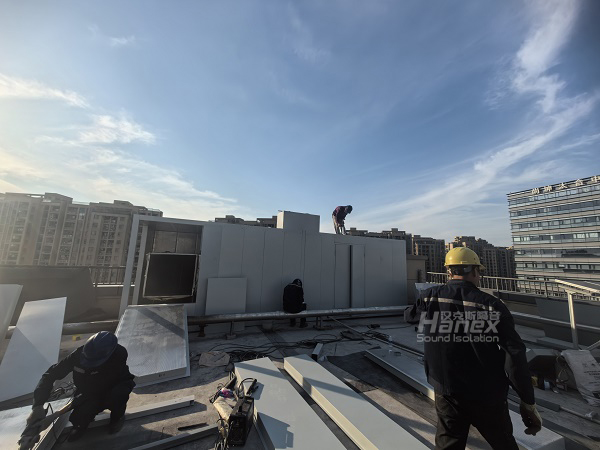 屋面風機噪音大怎么處理？